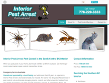 Tablet Screenshot of interiorpestarrest.org